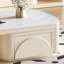 Table basse extensible de style crème