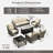 Allcot 7 - Person Patio Conversation Sets with Swivel Chairs and Cushions-1250215304