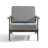 Keegan Solid Wood Outdoor Three Pieces Chair Conversation Seating Group With Cushions And Side Table-246522576-246522574