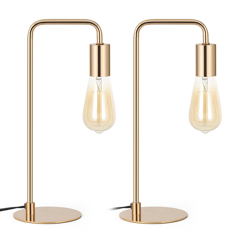 Metal Desk Lamp, Gold