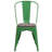 Kewaunee Metal Stackable Chair with Wood Seat-1921678922