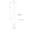 Malabar 1 - Light LED Pendant-64113696