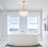 6-light Coastal Shell Tired Chandelier