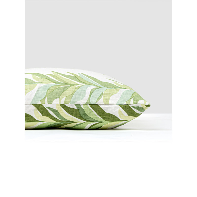 Square Pillow Cover & Insert, Square 22", Leaf