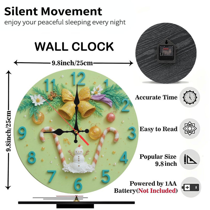 Horloge de Noël