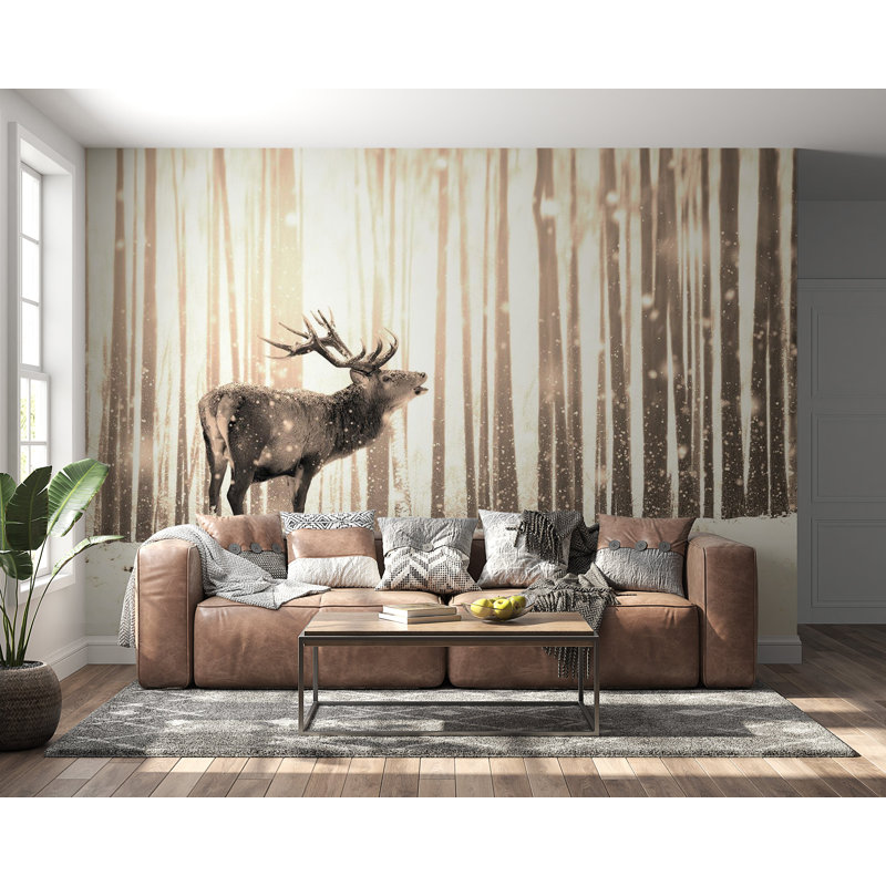 Rafal Peel & Stick Wall Mural, 115" W x 82" L