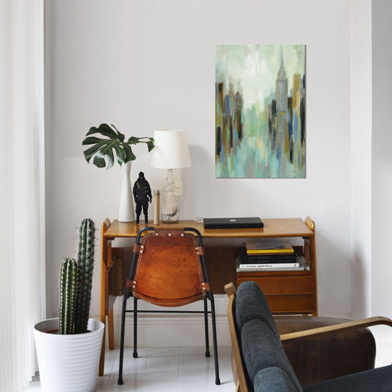 «New York Morning II», impression sur toile, H 12 po x l 8 po x P 0,75 po, Toile tendue, Pas de tapis