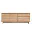 Wave 81 in. W Solid Wood Sideboard