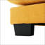 Canapé en U en forme de nuage, canapé modulaire en chenille confortable 4 places de 110 pouces pour le salon, canapé-lit modulaire avec méridienne double et mousse à mémoire de forme
