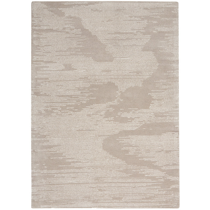 Tapis taupe / ivoire Laurene, Rectangle 4 pi x 6 pi