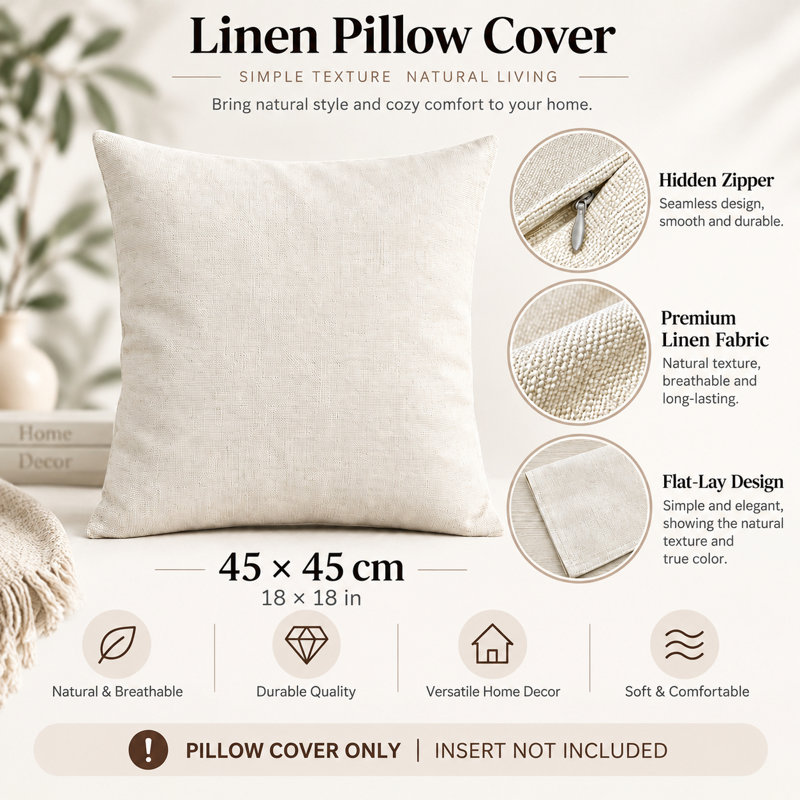 2pc Nature Forest Tree Pillow Covers,Farmhouse Style Green Pine Tree Throw Pillow Covers Pillow Protectors with Hidden Zipper for Home Bedroom Decor 18x18in