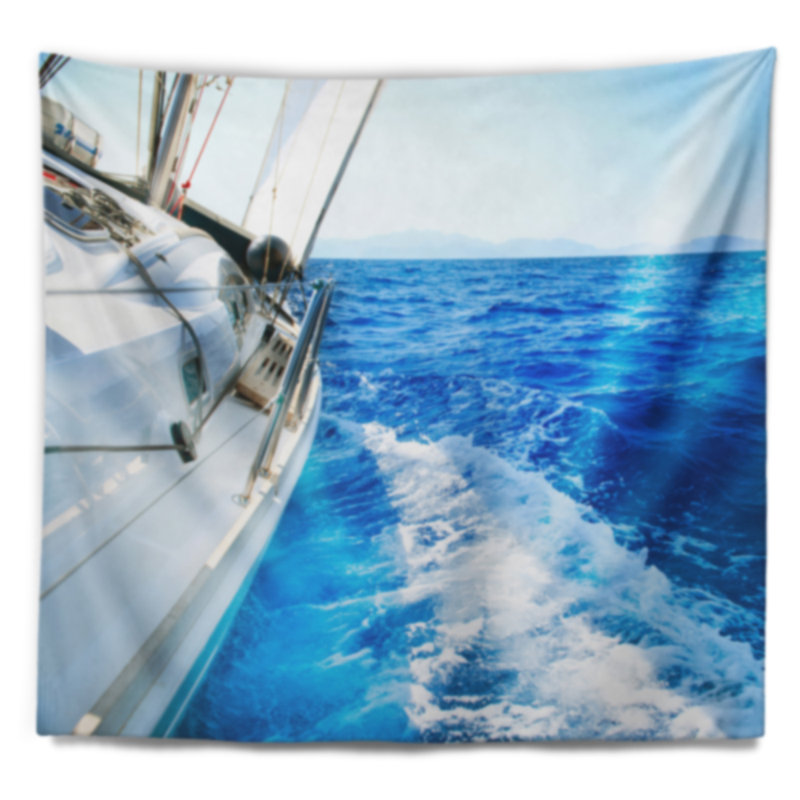 Polyester Tapestry, 78" H x 92" W