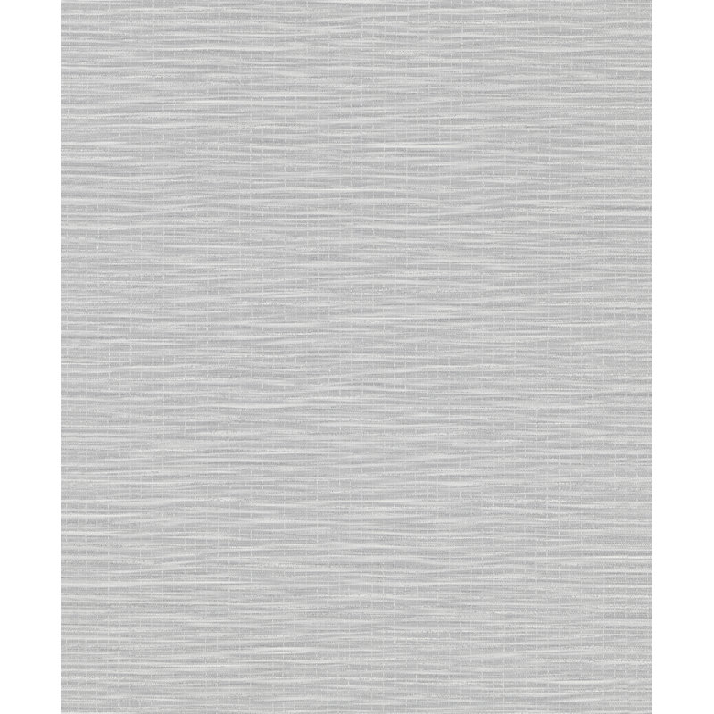 Eden 10m x 53cm Textured Matte Wallpaper Roll, Grey