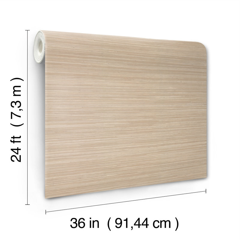 Papier peint Reynier Neutral Hemp, Tanné