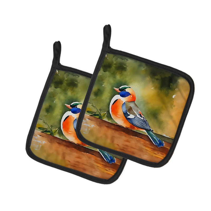 Caroline's Treasures Polyester Potholder Set