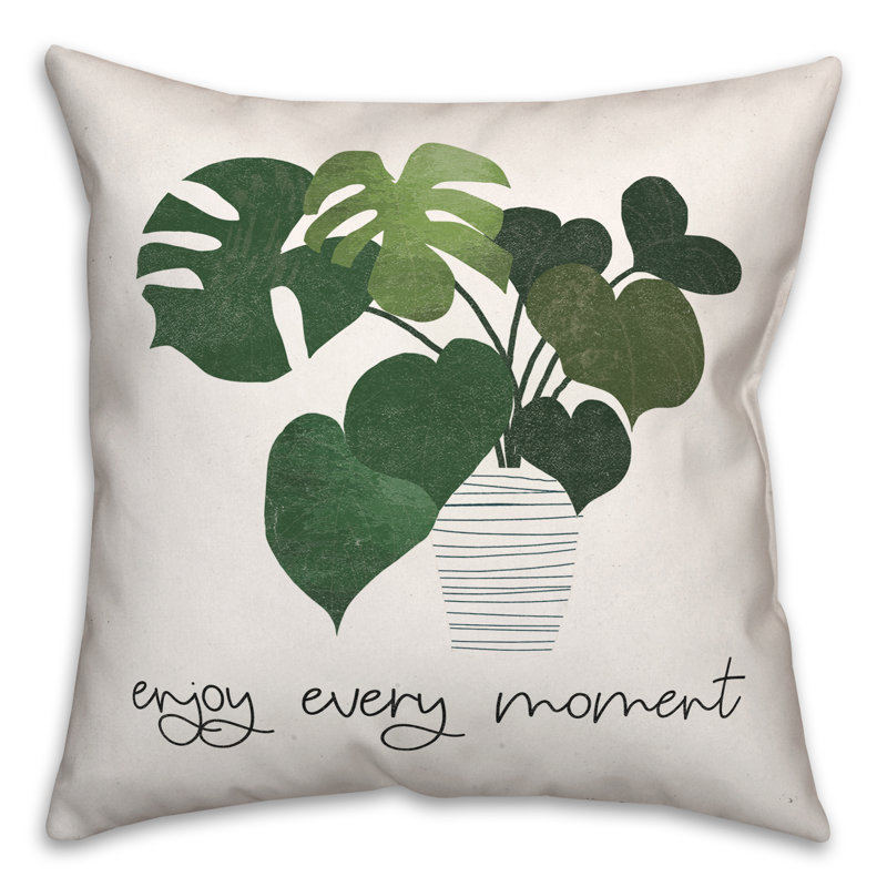 Floral Throw Pillow