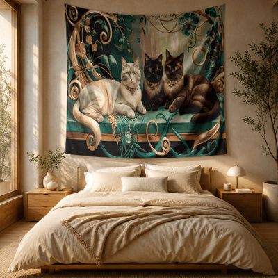 Tapisserie «Cats Burmese»