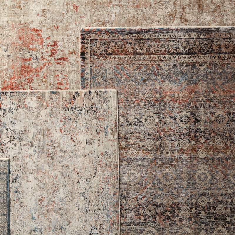 Oriental Jet Black/Aragon/Natural Area Rug, Rectangle 12' x 15'6"