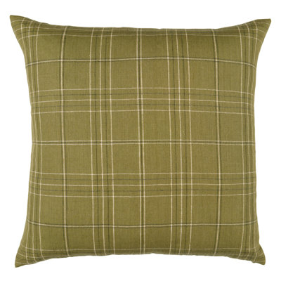 Nils Plaid Linen Pillow