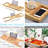 Arness Free-standing Bamboo Bath Caddy with Extended Sides