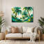 «Hawaiian Date Palm», art mural en métal vert-496079967