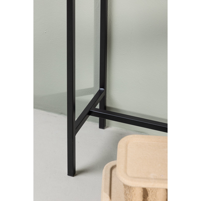Dipp 30cm Glass Top Console Table