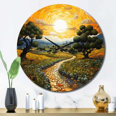 Horloge murale Vangogh
