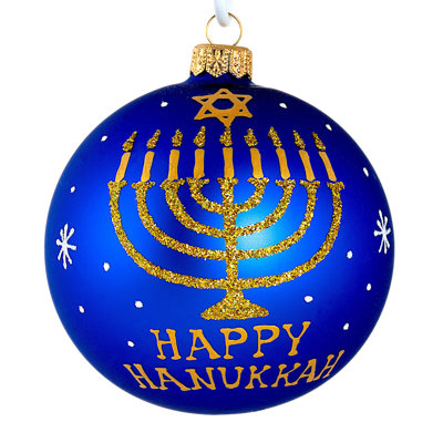 Happy Hanukkah Collectible Holiday Tree Ornament