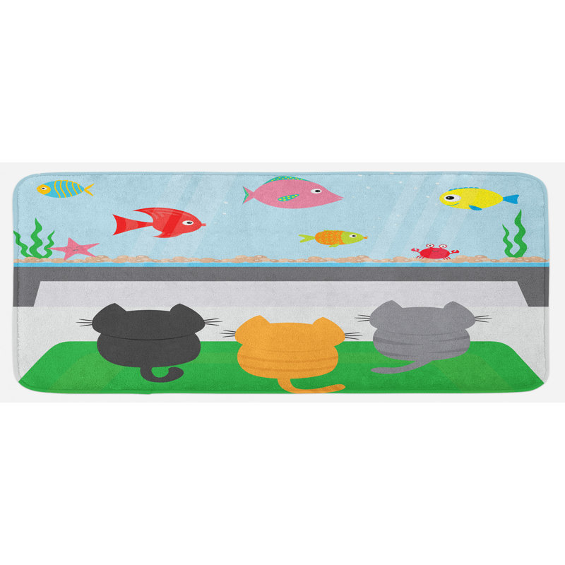 Tapis de cuisine pour chat