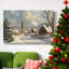 Christmas Holiday Arts - Toile tendue avec châssis