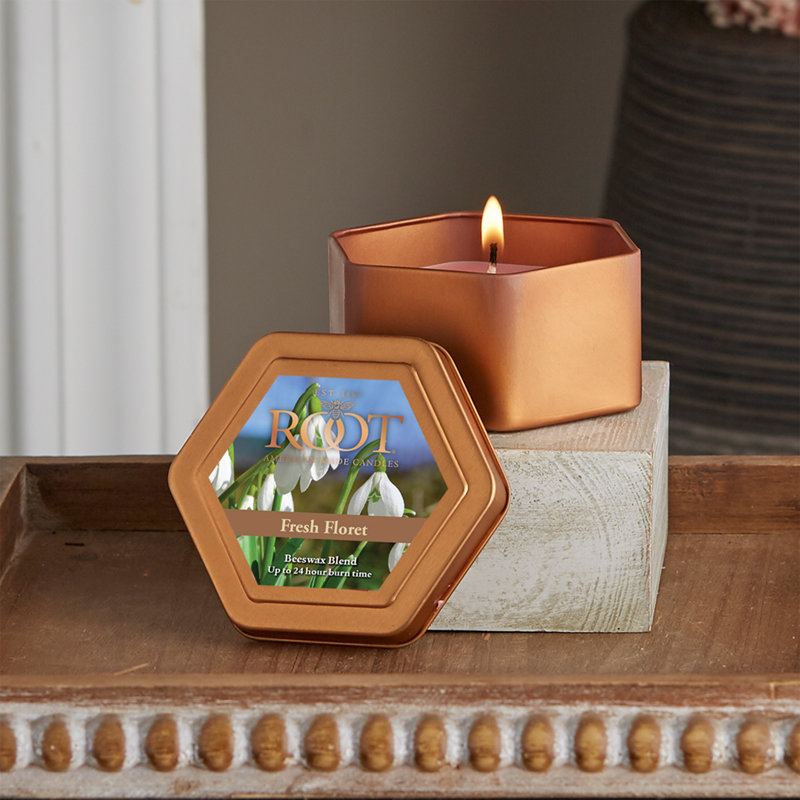 Traveler Fresh Floret Scented Jar Candle