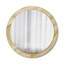 Huldar Glass Flat Wall Mirror
