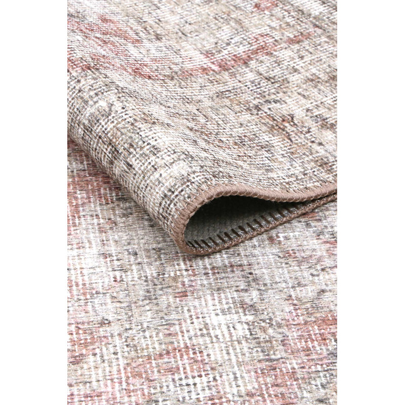 Tapis pêche rétro Laurelville, Rectangle 8 pi 8 po x 12 pi