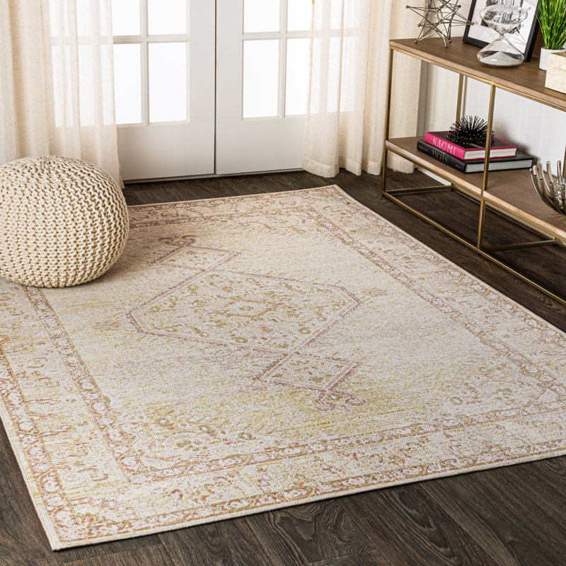 Tapis ivoire Mordecai, Rectangle 5 pi 3 po x 7 pi 7 po