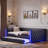 Upholstered Daybed With Trundle And Led-446547222