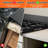 Stainless Steel Stove Gap Covers (2PCS),Stove Gap Filler,Range Trim Kit,Stove Gap Guard For Kitchen Oven Between Stovetop And Counter,Easy Clean Heat Resistant,Adjustable Length 13.8'' To 27.5'',Black-121108835