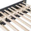 Lit plateforme tapissier avec 2 tiroirs et 1 lit gigogne, tête de lit classique-80161579-80161576