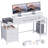 Computer Desk with 2 Drawers, Monitor Stand - Home Office Workstation-48322822-48322827