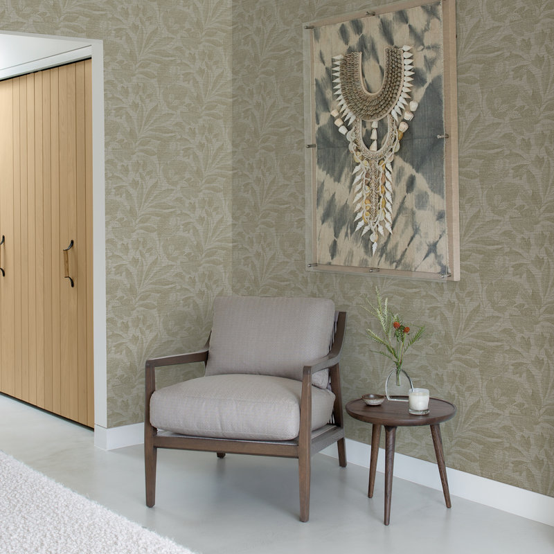 Floral Wallpaper, Neutral