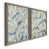 Toile avec cadre gris