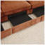Canapé de rangement en chenille l 39,37 po x P 34,25 po x H 33 po Aura