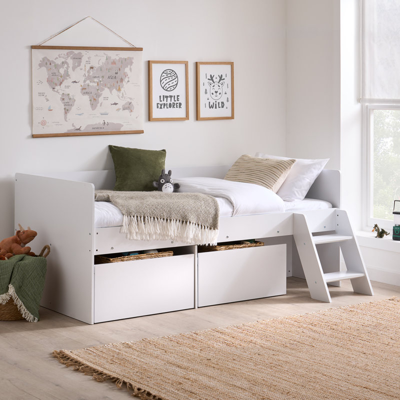 The woodland Explorer bed - White