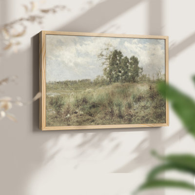 Paysages rétro-CDLxxv-reproduction encadrée