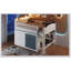 Loft Bed With Storage Cabinet, Wardrobe And LED And Espresso-98526179-98526178