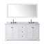 Avery 72'' Double Bathroom Vanity with Top-97875699-98262355