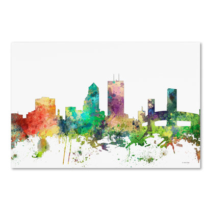 « jacksonville floride horizon sp », impression sur toile tendue