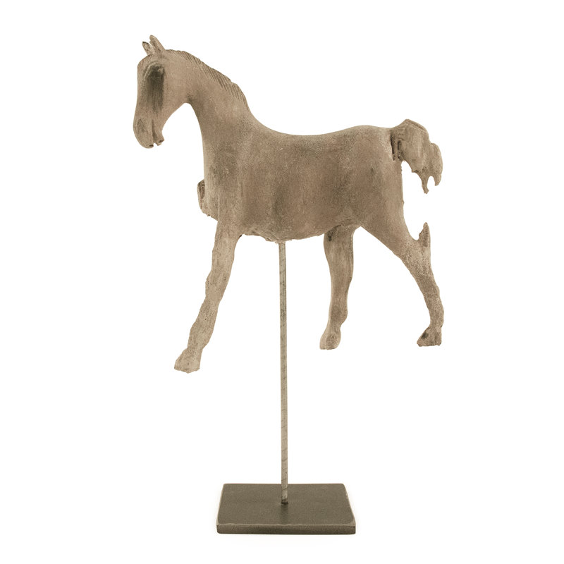 Resin Horse In Stand