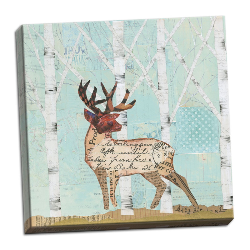 «In the Forest III», impression, Toile tendue, H 12 po x l 12 po x P 0,75 po
