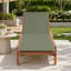 Chaise longue d'extérieur à structure en bois-392881079