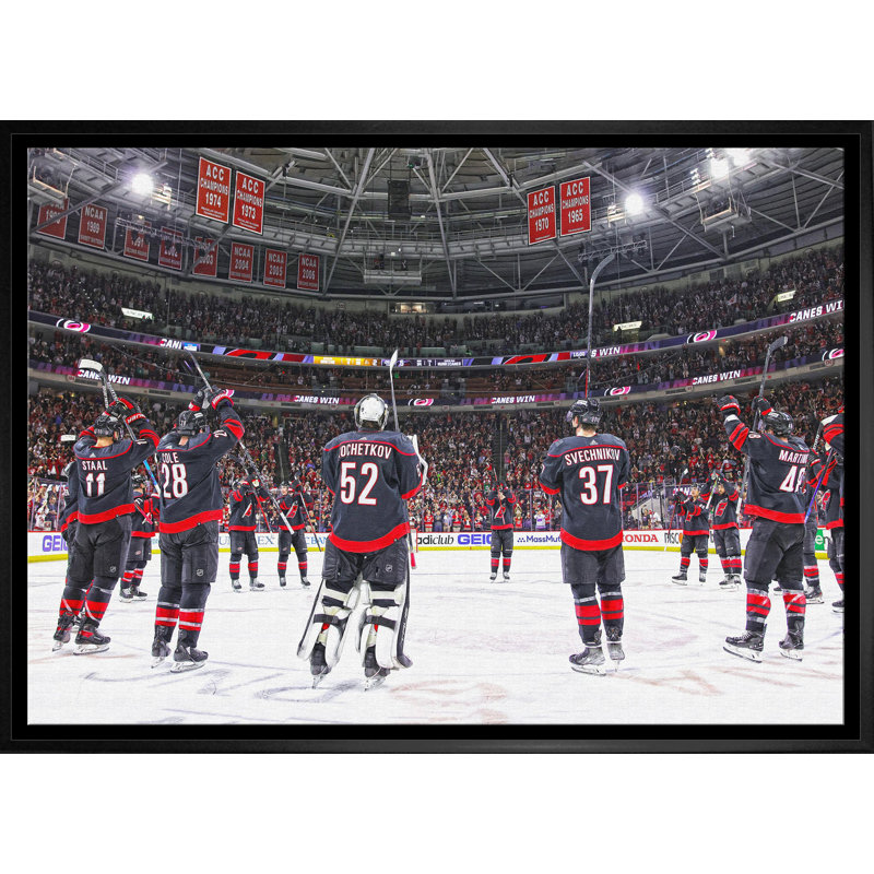Carolina Hurricanes, encadré 20 x 29, célébrations